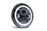 DV8 Offroad 07-18 Jeep Wrangler JK LED Projector Headlights w/ Angel Eyes DV8 Offroad Headlights  AXOPROS