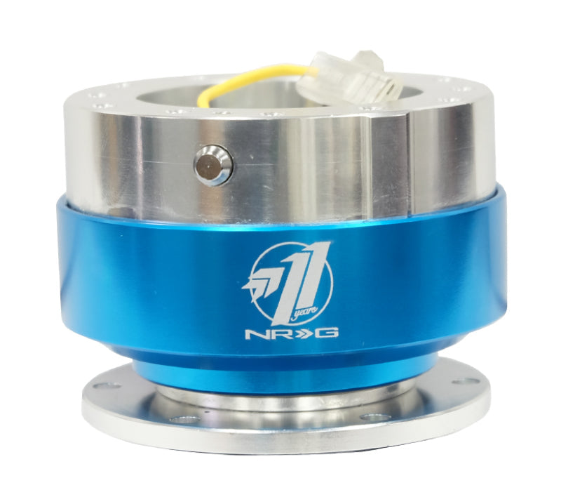 NRG Quick Release - Black Body/ Blue Chrome Ring NRG Quick Release Adapters  AXOPROS