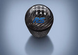 Ford Racing Focus RS Black Carbon Fiber Shift Knob 6 Speed Ford Racing Shift Knobs  AXOPROS
