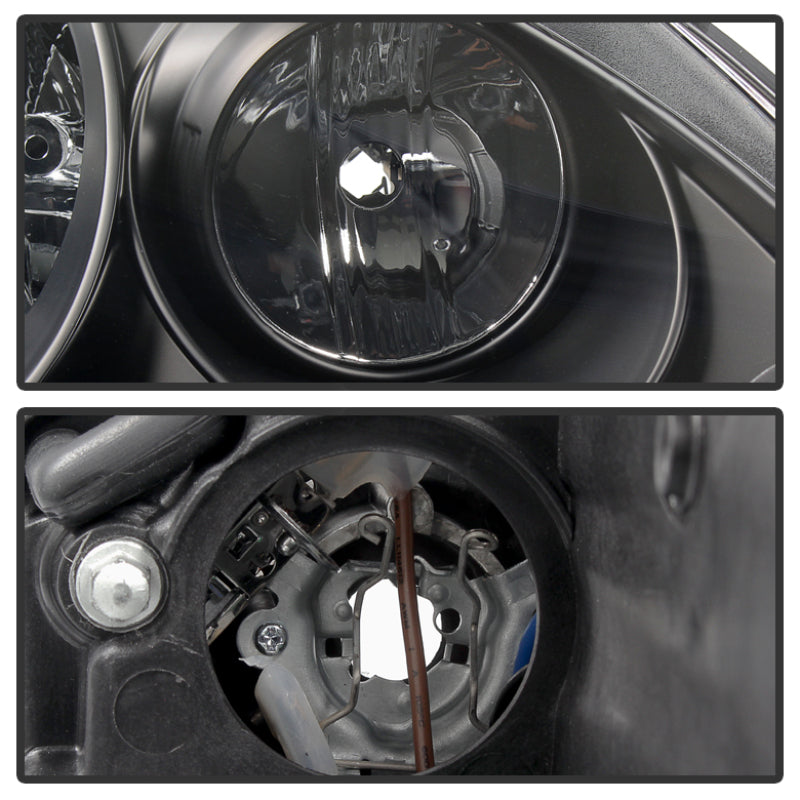 Spyder Porsche Cayenne 03-06 Projector Xenon/HID Model- DRL LED Blk PRO-YD-PCAY03-HID-DRL-BK SPYDER Headlights  AXOPROS