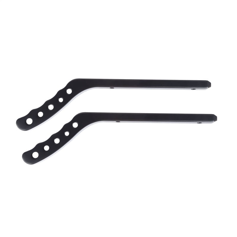 Rugged Ridge Aluminum Grab Handles Rear Pair Black 07-18 Jeep Wrangler JK/JKU Rugged Ridge Dash & Interior Trim  AXOPROS