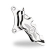 Performance Machine Caliper 112x6B Left - For 11.5in Disc - Chrome Performance Machine Brake Calipers - Perf  AXOPROS
