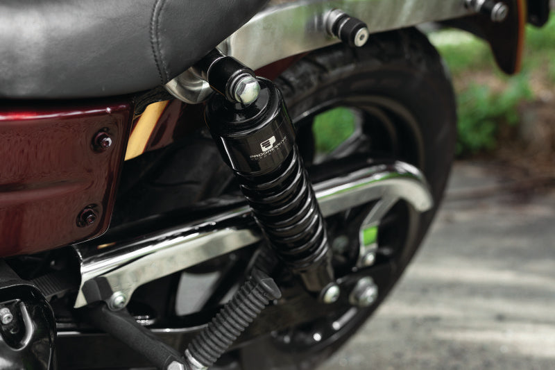 Progressive Harley 412 Series Shocks 13.5in - Black Progressive Shocks and Struts  AXOPROS