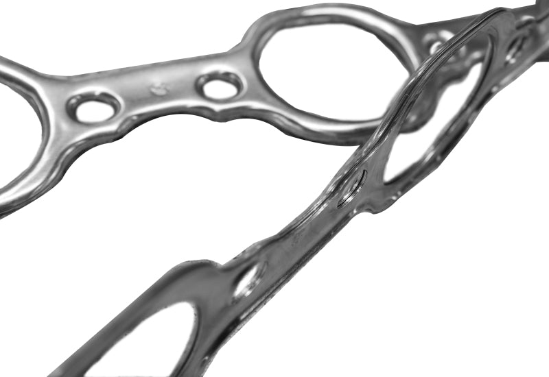 Kooks Small Block Ford Header Gasket 3in Inline Bolt Pattern Multi-Layer Aluminum Kooks Headers Exhaust Gaskets  AXOPROS