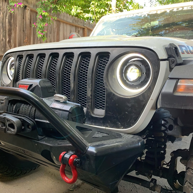 Oracle Jeep JL/Gladiator JT Oculus Bi-LED Projector Headlights - Amber/White Switchback SEE WARRANTY ORACLE Lighting Headlights  AXOPROS