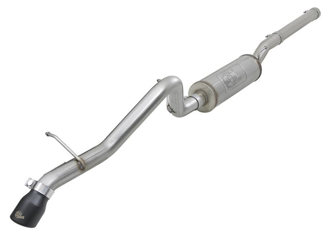 aFe MACH Force-Xp 2-1/2in 409 SS Hi-Tuck Cat-Back Exhaust w/Black Tip 07+ Jeep Wrangler JK 3.6L/3.8L aFe Catback  AXOPROS