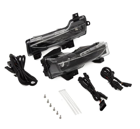 AlphaRex 17-23 Tesla Model 3/20-24 Model Y Double Tap Dual Color LED Projector Fog Lights AlphaRex Fog Lights  AXOPROS