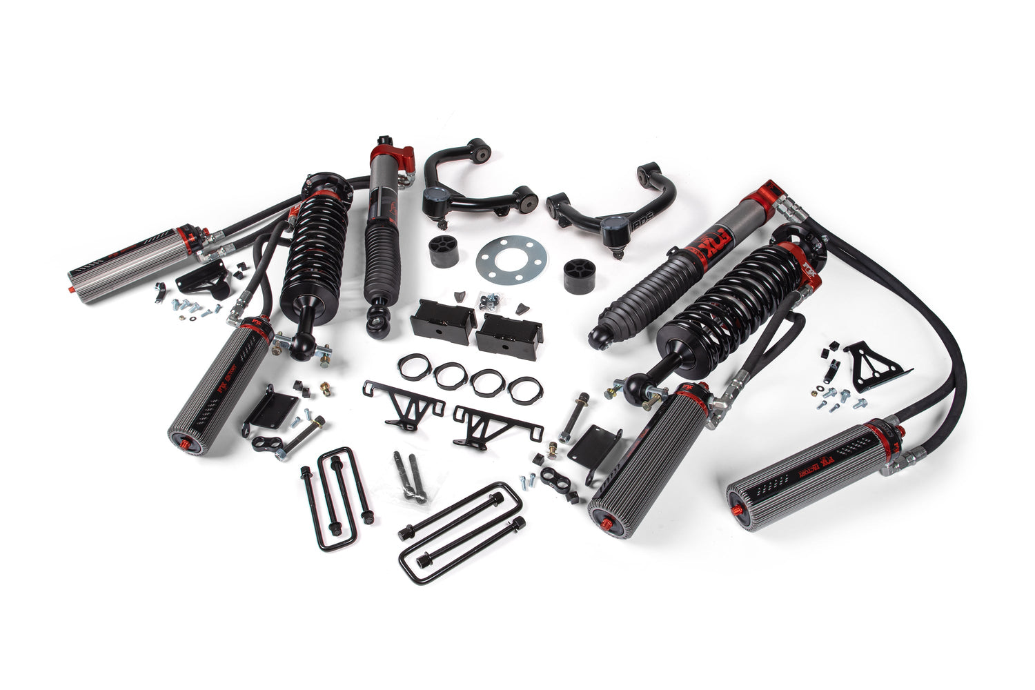 1.5 Inch Lift Kit - Fox 3.0 Bypass Factory Race Series - Chevy Trail Boss Or GMC AT4 1500 (19-24) 4WD BDS Suspension Suspension Lift Kit  AXOPROS