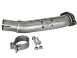 aFe Twisted Steel 2in Stainless Steel Loop Delete Down-Pipe 2018+ Jeep Wrangler (JL) V6 3.6L aFe Downpipes  AXOPROS