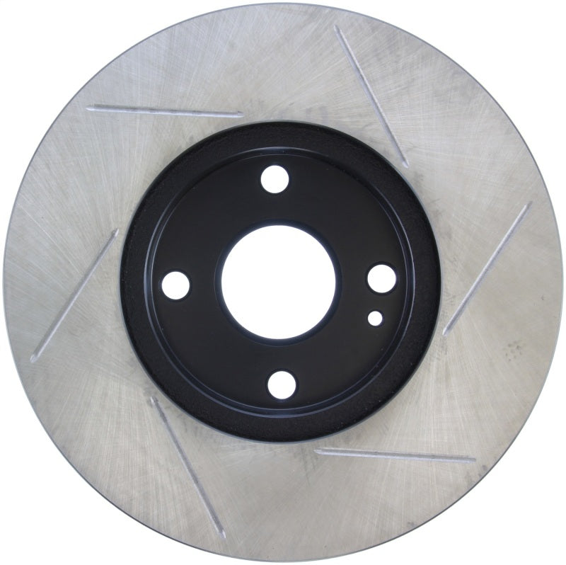 StopTech Power Slot 94-97/99-05 Mazda Miata (01-05 Normal Suspension Only) Slotted Front Right Rotor Stoptech Brake Rotors - Slotted  AXOPROS