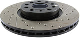 StopTech Slotted & Drilled Sport Brake Rotor Stoptech Brake Rotors - Slot & Drilled  AXOPROS