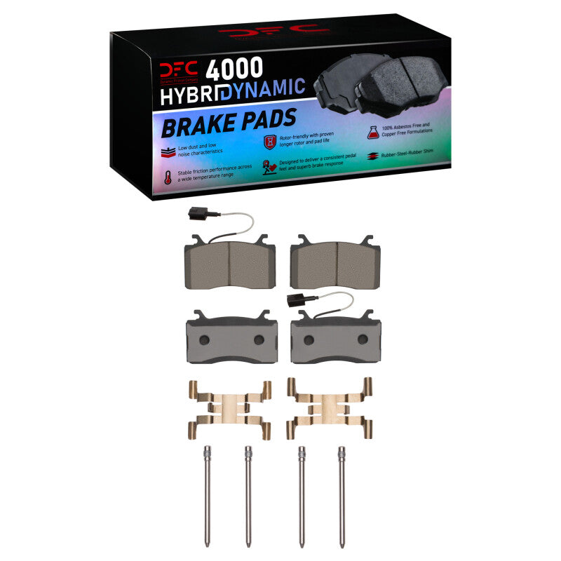 DFC DFC 17-25 Alfa Romeo STELVIO Front 4000 HybriDynamic Brake Pads and Hardware Kit Brake Pads - OE aftermarket performance part