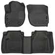 Husky Liners 15 Honda Fit Weatherbeater Black Front and Second Seat Floor Liners Husky Liners Floor Mats - Rubber  AXOPROS