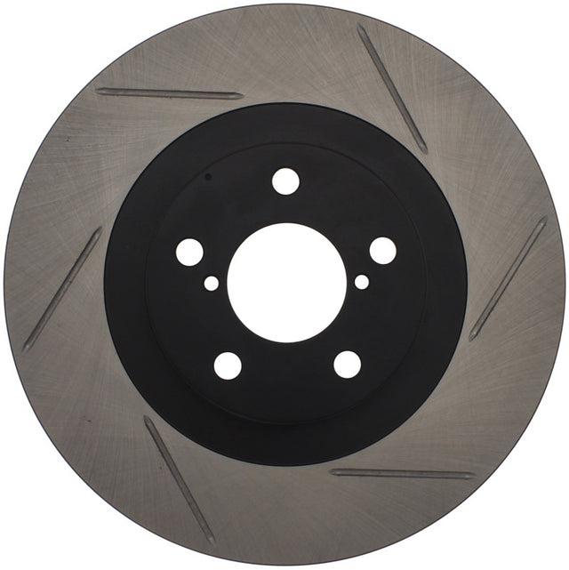 StopTech Power Slot 02-10 WRX Front Right Sportstop Slotted Rotor Stoptech Brake Rotors - Slotted  AXOPROS