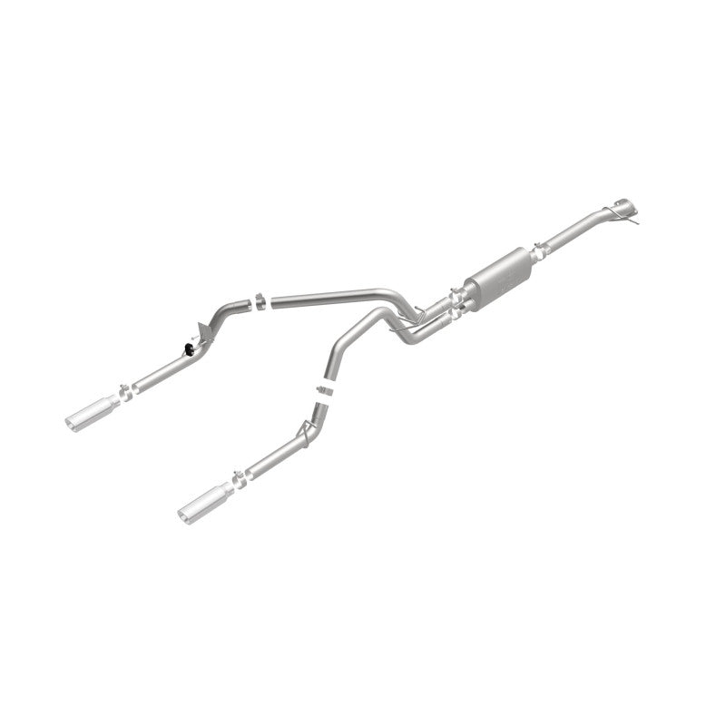 MagnaFlow Stainless Cat-Back Exhaust 2015 Chevy Colorado/GMC Canyon Dual Split Rear Exit 3.5in Magnaflow Catback  AXOPROS