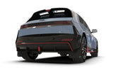 Rally Armor 2025 Hyundai Ioniq 5 N Black UR Mud Flap Light Blue Battery Logo Rally Armor Mud Flaps  AXOPROS