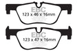 EBC 14+ BMW 228 Coupe 2.0 Turbo ATE calipers Ultimax2 Rear Brake Pads EBC Brake Pads - OE  AXOPROS
