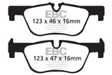 EBC 14+ BMW 228 Coupe 2.0 Turbo ATE calipers Ultimax2 Rear Brake Pads EBC Brake Pads - OE  AXOPROS