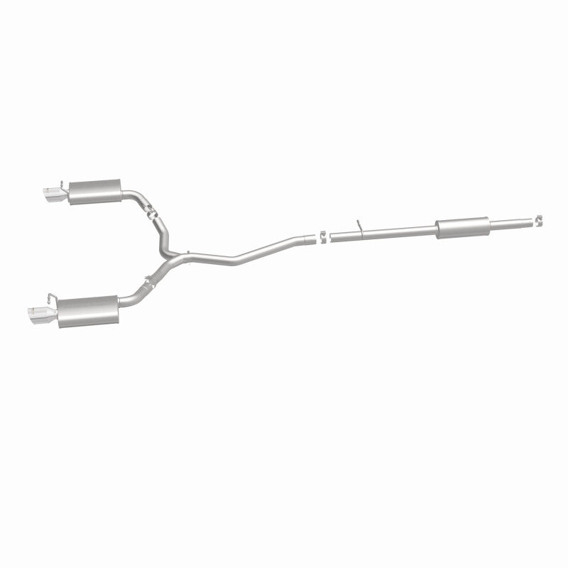 MagnaFlow 11-13 Ford Explorer V6 3.5L SS Catback Exhaust Dual Split Rear Exit w/ 3.5in SS Tips Magnaflow Catback  AXOPROS