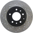 StopTech Slotted & Drilled Sport Brake Rotor Stoptech Brake Rotors - Slot & Drilled  AXOPROS