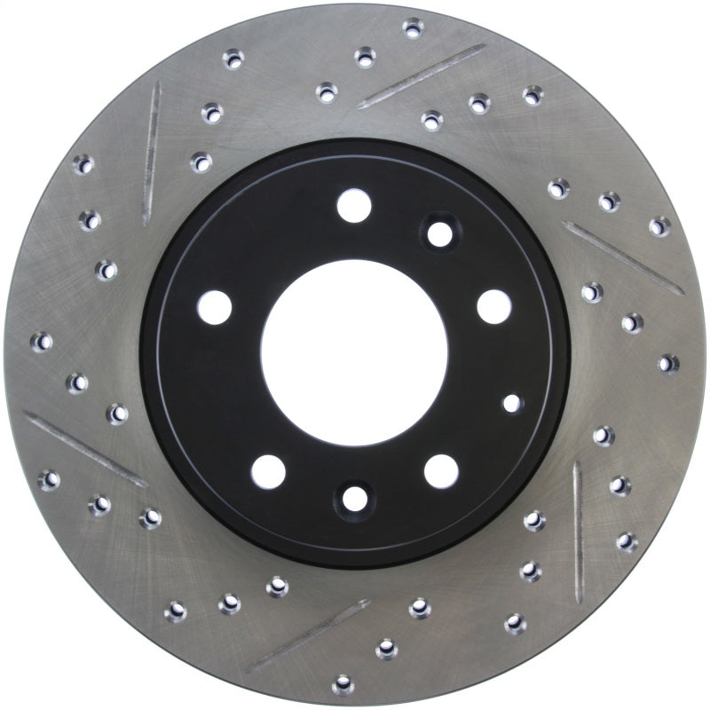 StopTech Slotted & Drilled Sport Brake Rotor Stoptech Brake Rotors - Slot & Drilled  AXOPROS