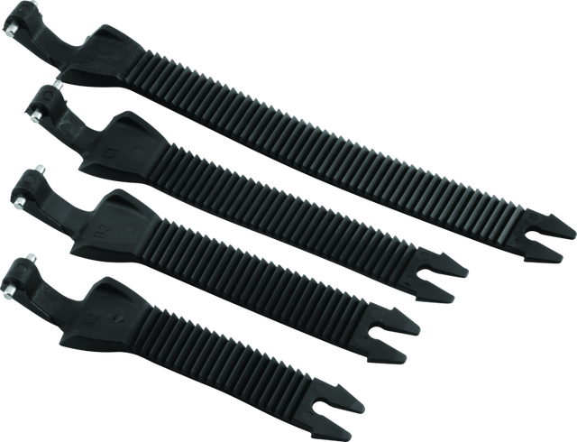 Answer AR1 Boot Strap Kit - Black Answer Motorcycle Boots  AXOPROS
