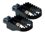 Burly Brand MX Pegs Rider - Black Burly Brand Footpegs  AXOPROS