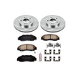 PowerStop Power Stop 97-01 Acura Integra Front Autospecialty Brake Kit Brake Kits - OE aftermarket performance part