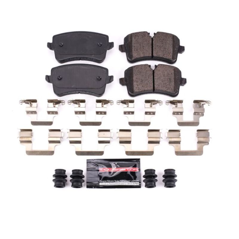 Power Stop 12-18 Audi A6 Rear Z23 Evolution Sport Brake Pads w/Hardware PowerStop Brake Pads - Performance  AXOPROS