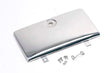 Kentrol 72-86 Jeep CJ Glove Box Door Use with OE Key Lock - Polished Silver Kentrol Dash & Interior Trim  AXOPROS