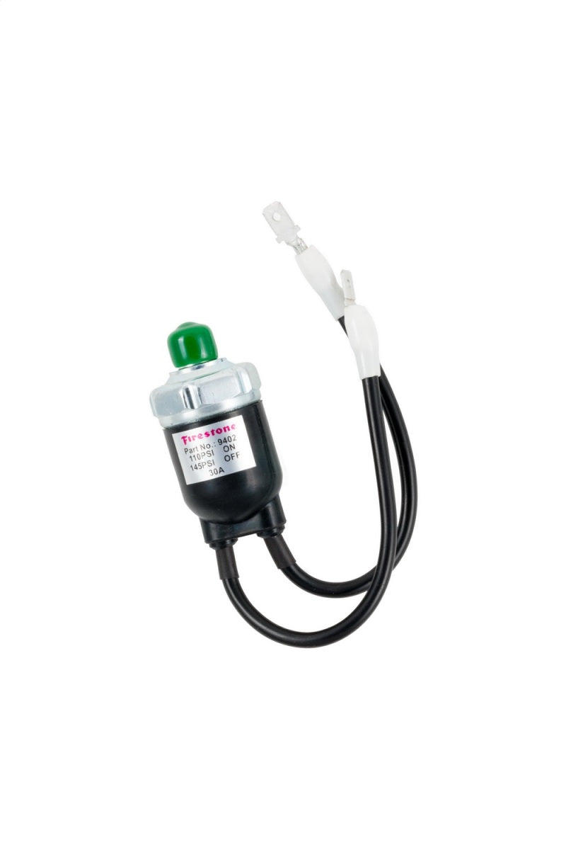 Firestone Sealed Air Pressure Switch 110-145 PSI - Single (WR17609402) Firestone Suspension Controllers  AXOPROS