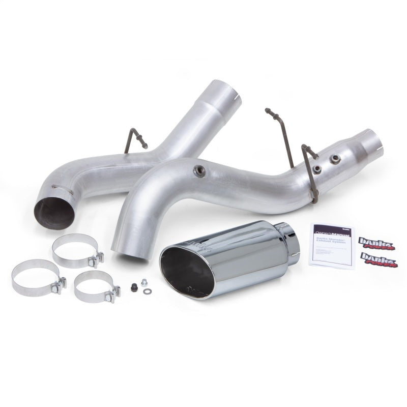 Banks Power 17-19 Chevy Duramax L5P 2500/3500 Monster Exhaust System Banks Power Catback  AXOPROS