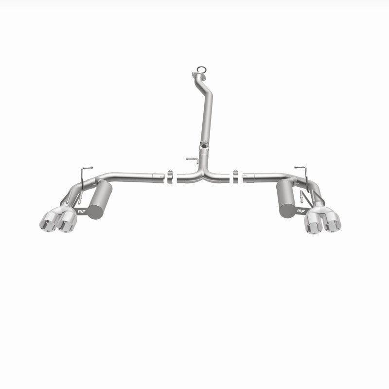 MagnaFlow 18-19 Toyota Camry XSE 2.5L (FWD) Street Series Cat-Back Exhaust w/4in Polished Quad Tips Magnaflow Catback  AXOPROS