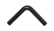 Vibrant 4 Ply Reinforced Silicone Elbow Connector - 1in ID x 8in Leg 90 Deg Elbow (BLACK) Vibrant Silicone Couplers & Hoses  AXOPROS