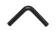 Vibrant 4 Ply Reinforced Silicone Elbow Connector - 1.25in ID x 8in Leg 90 Deg Elbow (BLACK) Vibrant Silicone Couplers & Hoses  AXOPROS