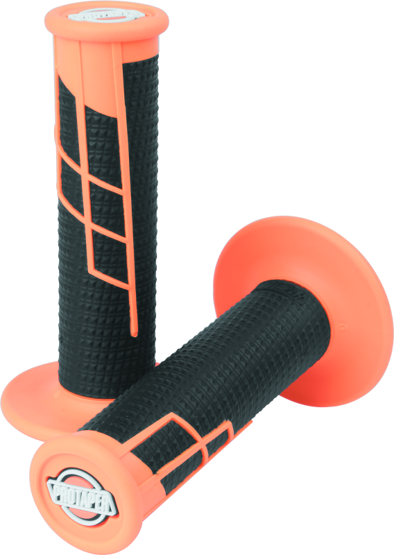 ProTaper Clamp-On 1/2 Waffle Grip - Neon Orange/Black ProTaper Grips  AXOPROS