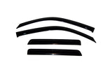 AVS 02-09 Chevy Trailblazer Ventvisor Outside Mount Window Deflectors 4pc - Smoke AVS Wind Deflectors  AXOPROS
