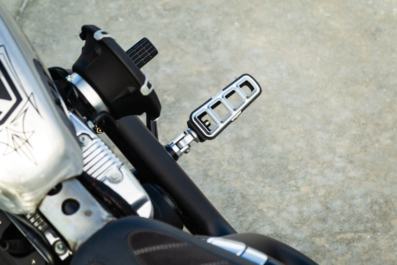 Kuryakyn Splined Peg Adapter Silver Kuryakyn Footpegs  AXOPROS