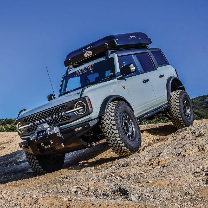 Westin 21-23 Ford Bronco(w/sensors excl. Bronco Sport) XTS Bumper - Textured Black Westin Bumpers - Steel  AXOPROS