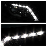 Spyder Honda Accord 2013-2015 4DR Projector Headlights Light Bar DRL Black PRO-YD-HA13-LBDRL-BK SPYDER Headlights  AXOPROS