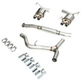 AWE Tuning 2015+ Subaru WRX VA Sedan Touring Edition Exhaust - Chrome Silver Tips (102mm) AWE Tuning Catback  AXOPROS