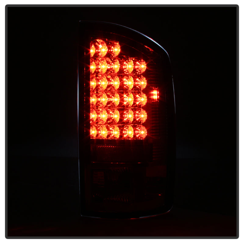 Spyder Dodge Ram 02-06 1500/Ram 2500/3500 03-06 LED Tail Light Chrome ALT-YD-DRAM02-LED-C SPYDER Tail Lights  AXOPROS
