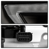 Spyder 19-22 Dodge Ram 2500/3500 (Halogen Model Only) Proj. Headlights (PRO-YD-DR19HDHALAP-SEQ-BK) SPYDER Headlights  AXOPROS