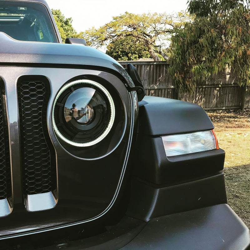 Oracle Jeep JL/Gladiator JT Oculus Bi-LED Projector Headlights - Amber/White Switchback SEE WARRANTY ORACLE Lighting Headlights  AXOPROS