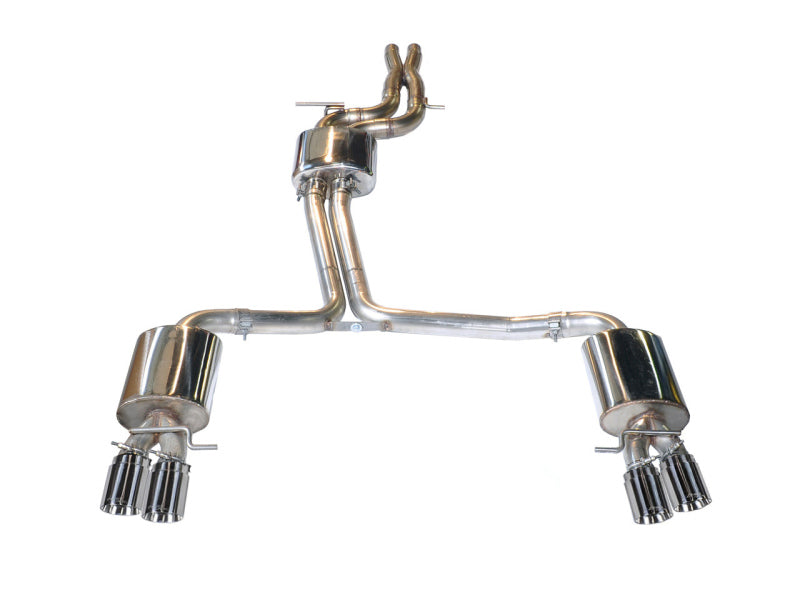 AWE Tuning Audi B8.5 S5 3.0T Touring Edition Exhaust System - Polished Silver Tips (102mm) AWE Tuning Catback  AXOPROS