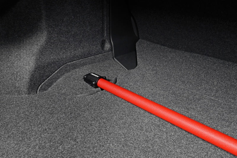 Perrin 22-23 Subaru WRX Rear Shock Tower Brace - Red Perrin Performance Strut Bars  AXOPROS