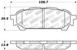 StopTech Performance 03-05 WRX Rear Brake Pads Stoptech Brake Pads - Performance  AXOPROS