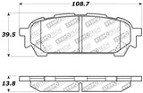 StopTech Performance 03-05 WRX Rear Brake Pads Stoptech Brake Pads - Performance  AXOPROS