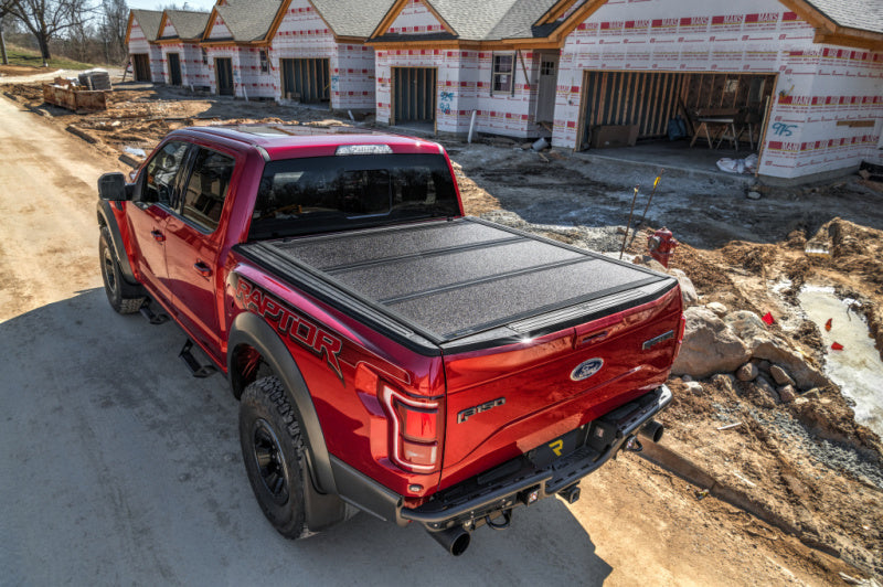 UnderCover 17-20 Ford F-250/F-350 6.8ft Armor Flex Bed Cover - Black Textured Undercover Bed Covers - Folding  AXOPROS