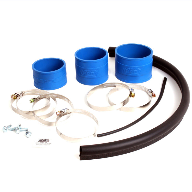 BBK 86-93 Mustang 5.0 Cold Air Intake Kit - Fenderwell Style - Chrome Finish BBK Cold Air Intakes  AXOPROS